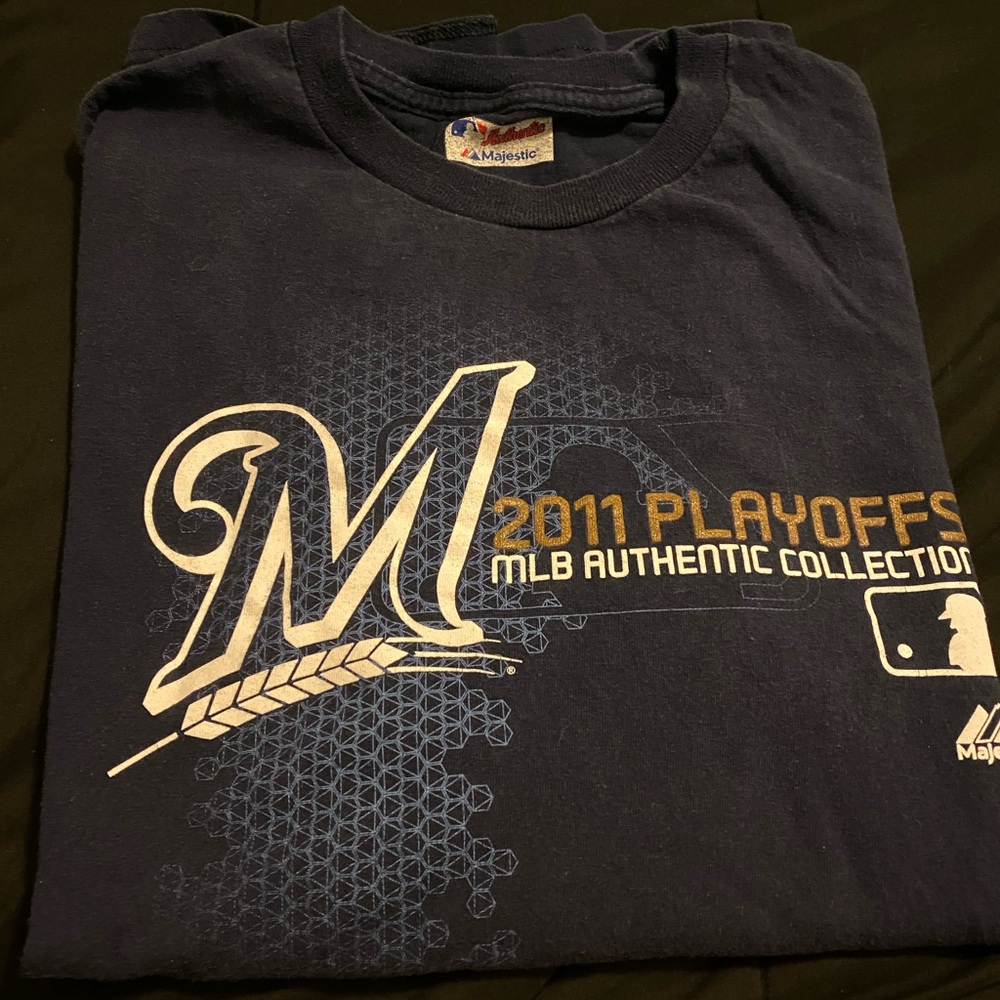 Brewers Playoffs Tshirt XL